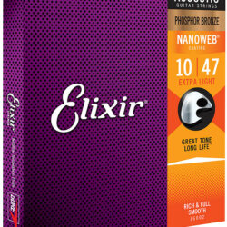 Elixir Westerngitarre Saiten Satz extra light Phosphor Bronze 010-047