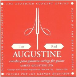 Augustine Konzert Gitarre Saiten Satz rot medium tension