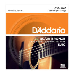 D´Addario Westerngitarre Saiten Satz EJ10 extra light Bronze