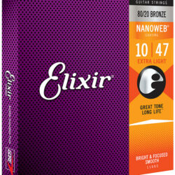 Elixir Westerngitarre Saiten Satz extra light Bronze 010-047