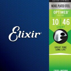 Elixir E-Gitarre Saiten Satz Optiweb light 010-046