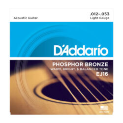 D´Addario Westerngitarresaiten Satz EJ16 Phospor Bronze Light 12-53